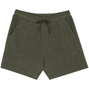 Native Spirit Mens Terry Towel Shorts / Natural Khaki